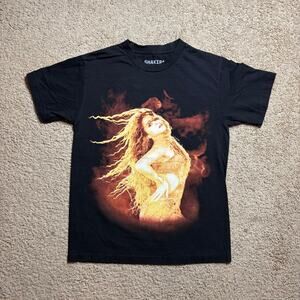 Shakira Her Hips Don’t Lie Tour Las Vegas Exclusive 2025 Black T-Shirt Sz S